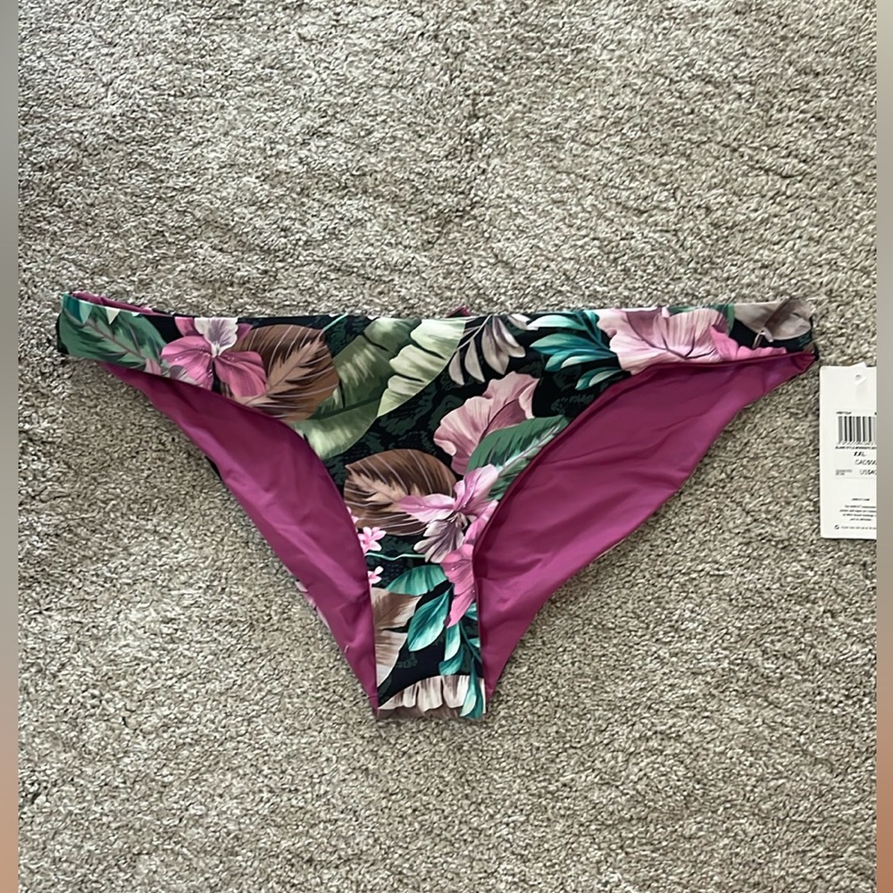 Hurley Tropical Bikini Bottom. XXL